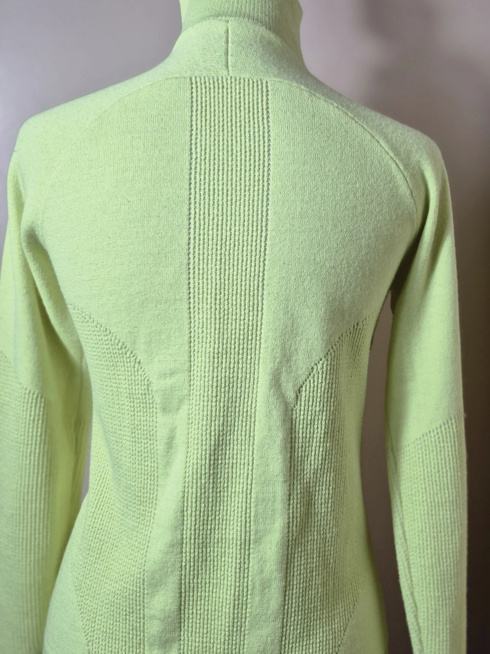 Lululemon Sweat Success Run  Knit Jacket  Florid Flash / Neon